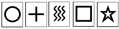 Zener cards preview